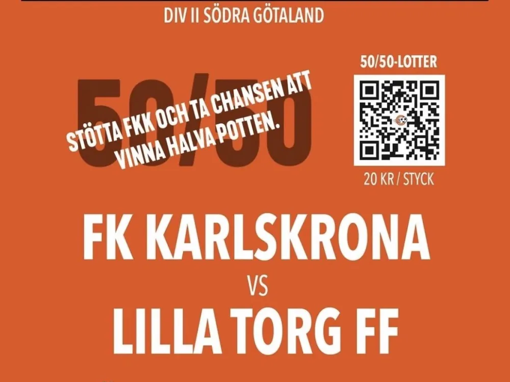 FK Karlskrona möter Lilla Torg FF