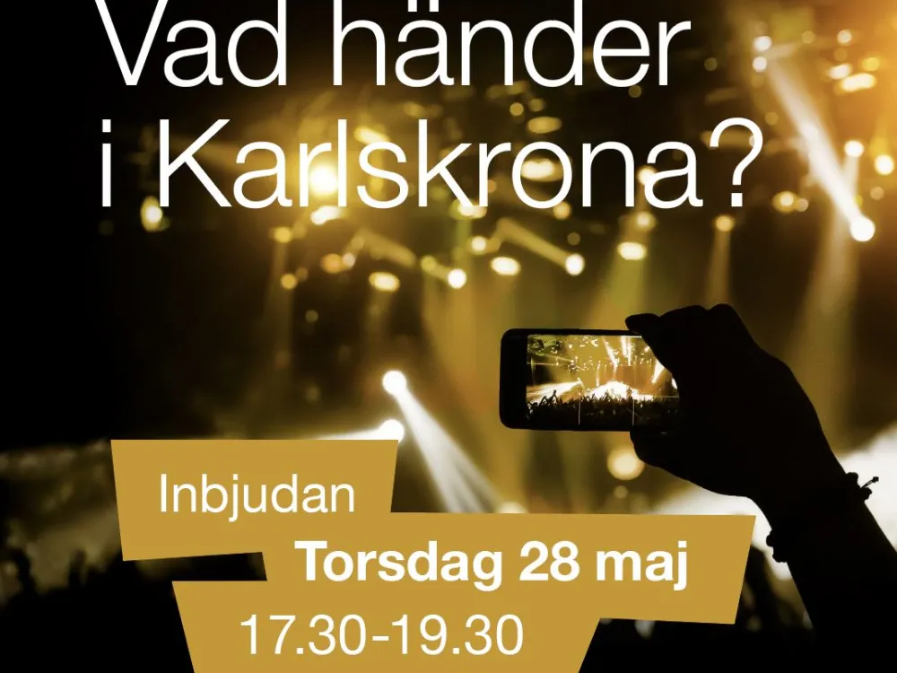 Vad händer i Karlskrona i sommar? 