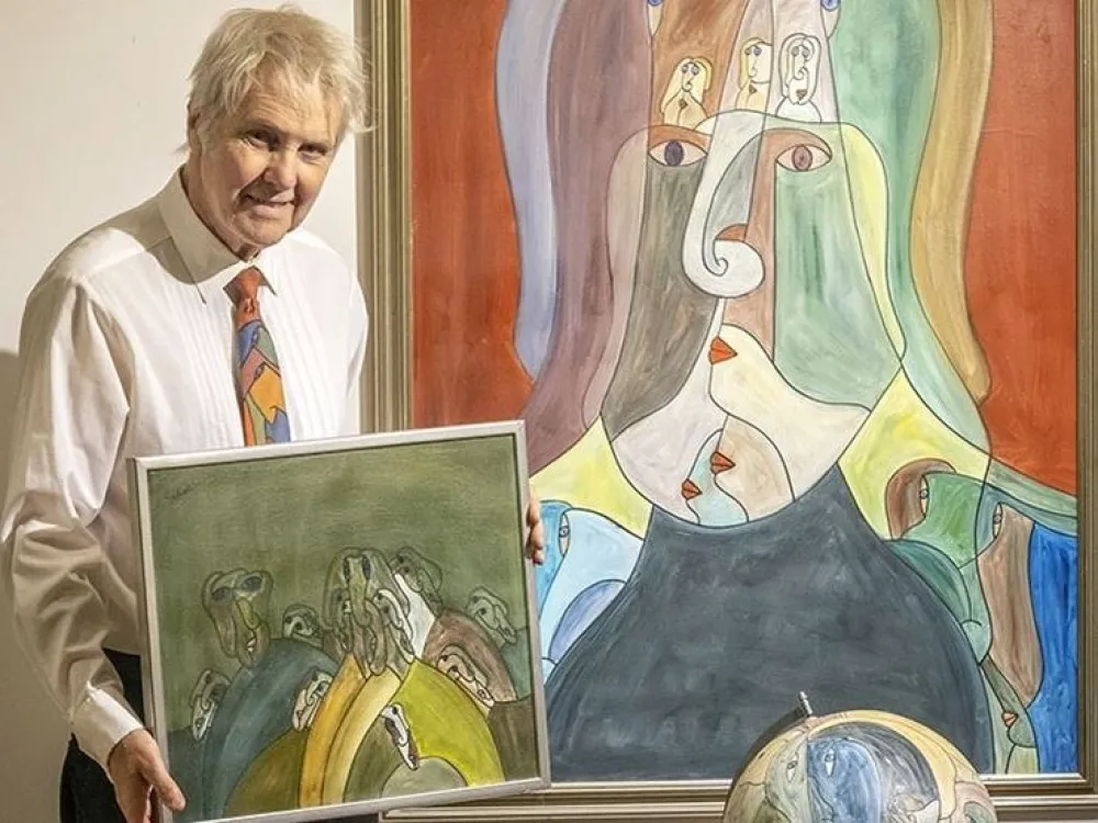 Exhibition - Kjell Hobjer's Life Journey – Lots of Kjell and a Little Allan