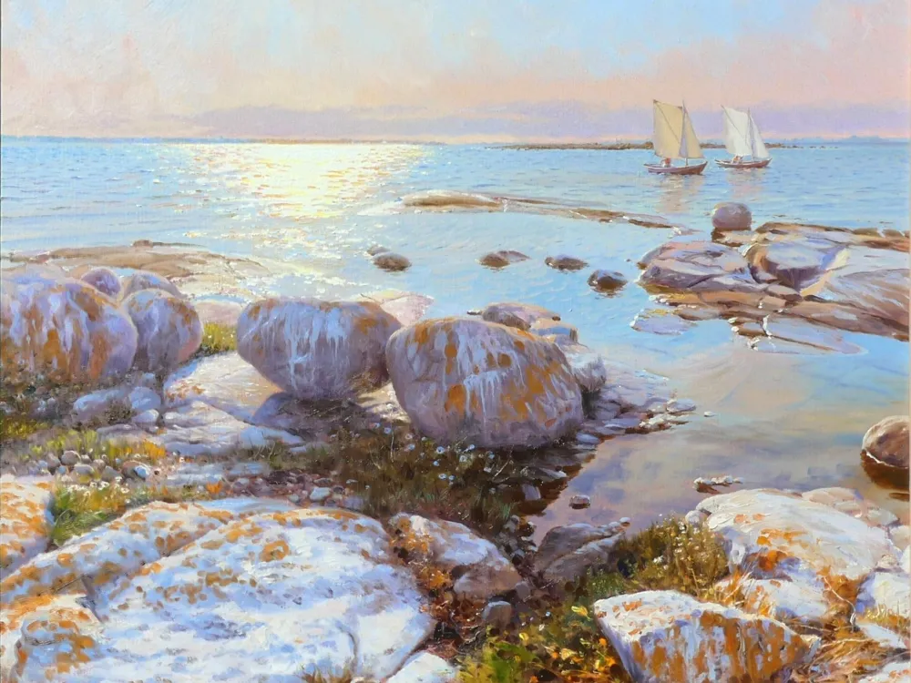 Exhibition - Archipelago scenes in oil and watercolor