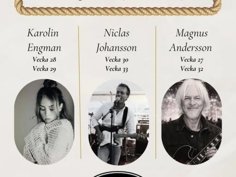Livemusik på Blomlöfs