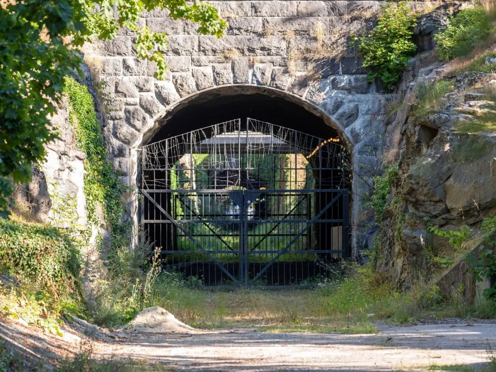 Cycle Through the Railway Tunnel