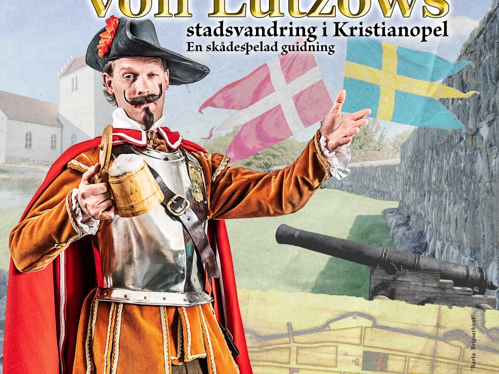 Kommendant Bernhard von Lützows stadsvandring i Kristianopel