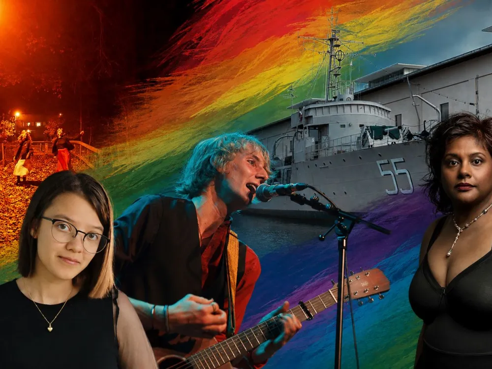 Pridekonsert på Marinmuseum