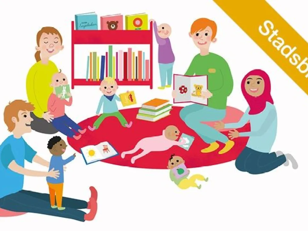 Bokis på stadsbiblioteket