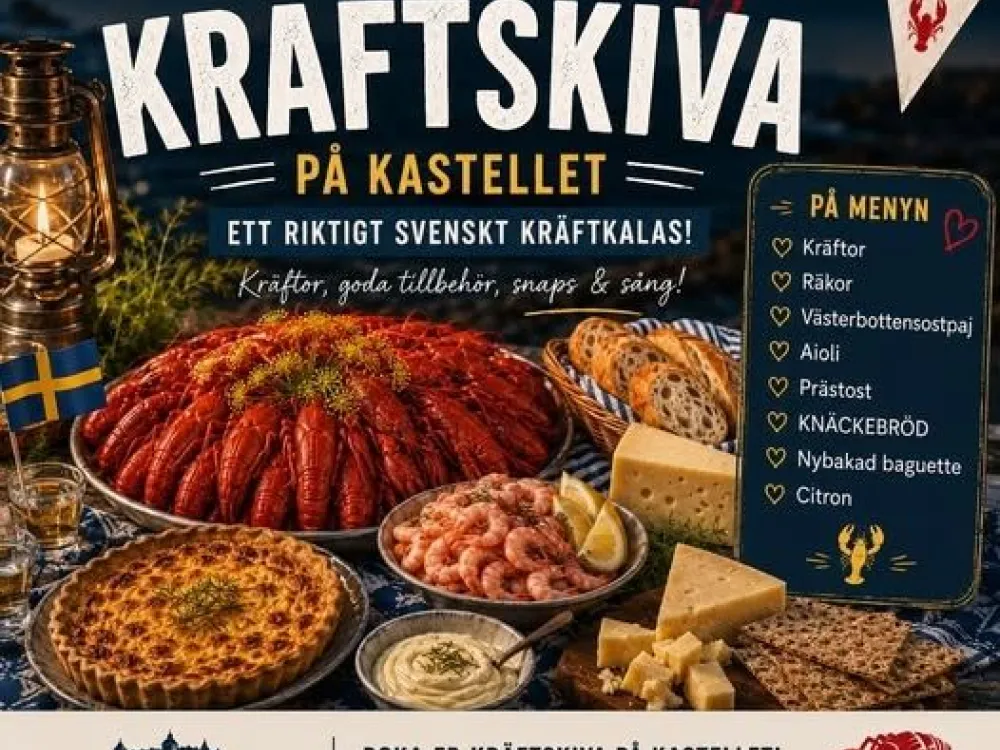 Kräftskiva på Kastellet