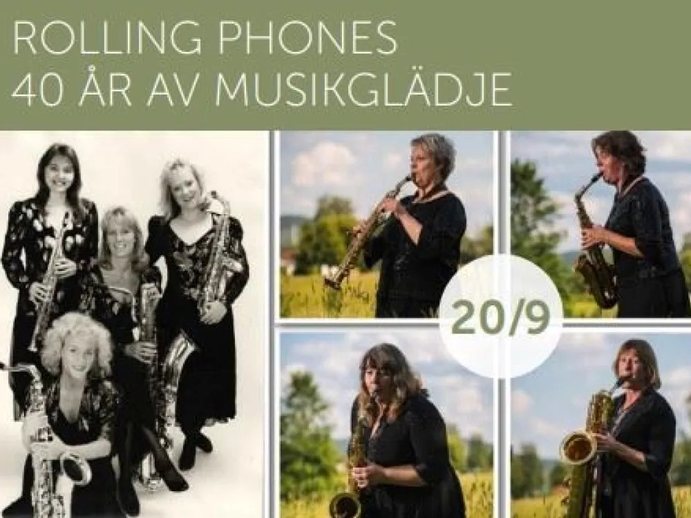 Rolling Phones - 40 år av musikglädje