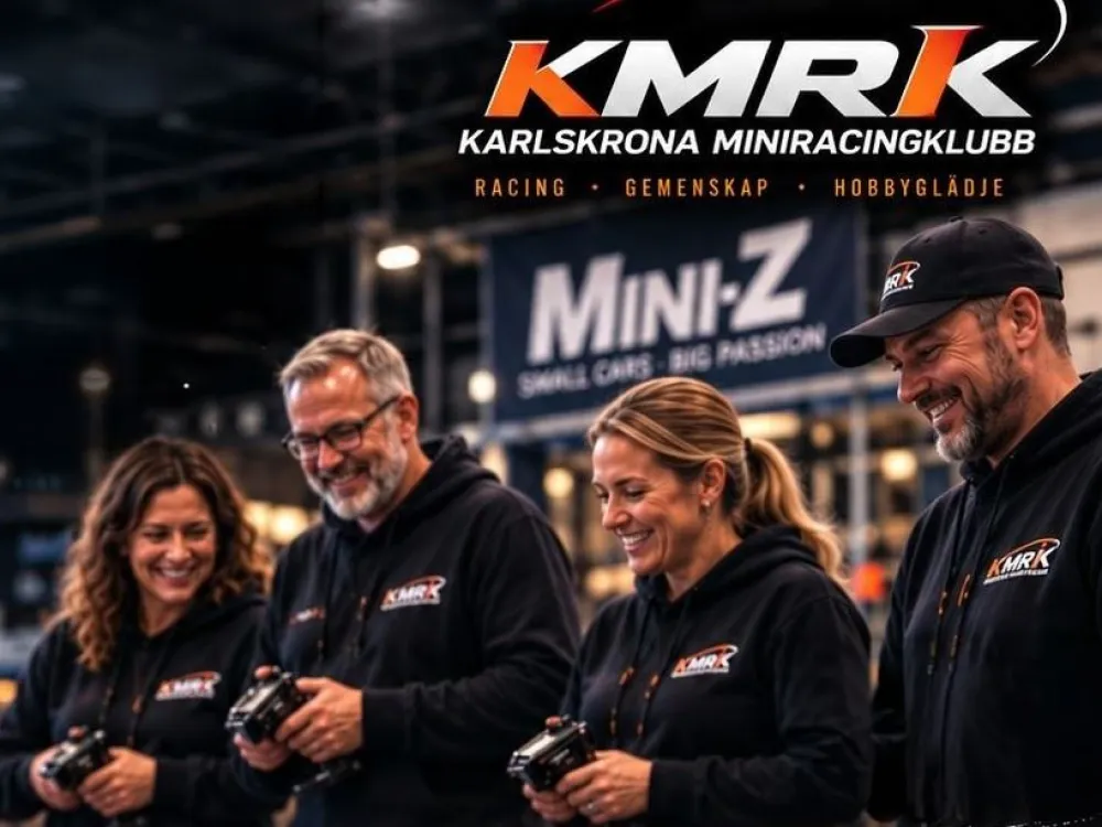 40plus kvällar hos Karlskrona Miniracingklubb