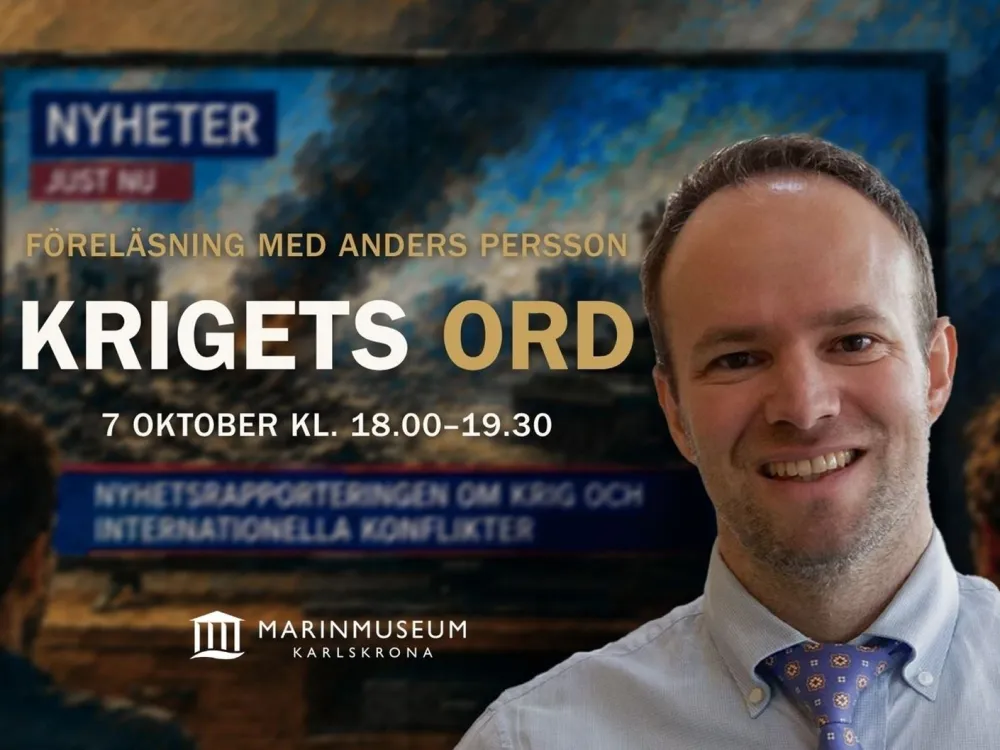 Föreläsning på Marinmuseum: Krigets ord