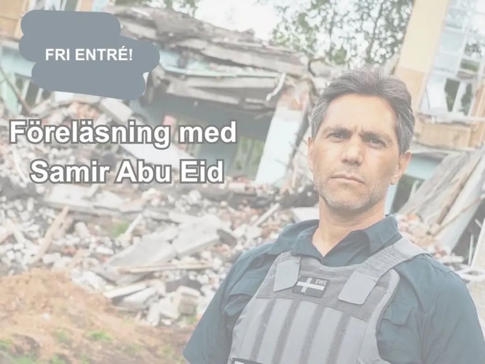 Föreläsning: Samir Abu Eid – Att bevaka konflikter