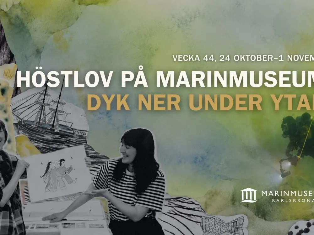 Höstlov på Marinmuseum: Dyk ner under ytan!