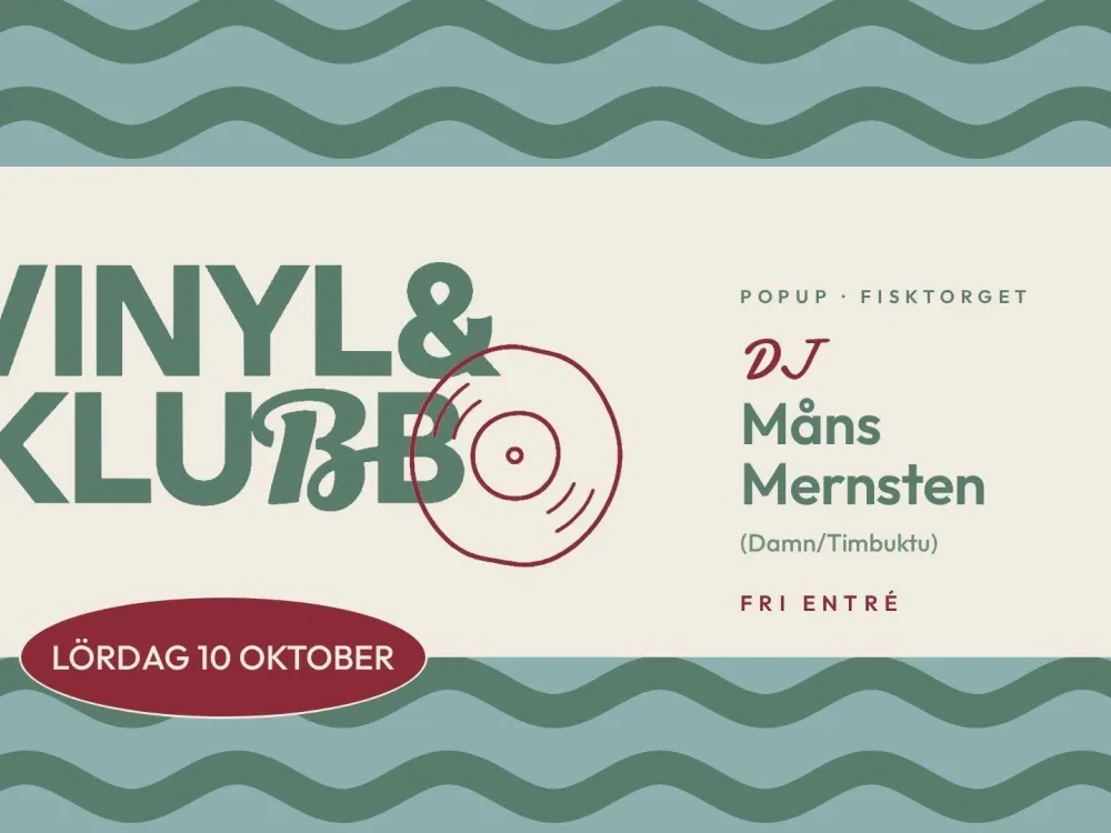 Vinyl & Klubb med Måns Mernsten