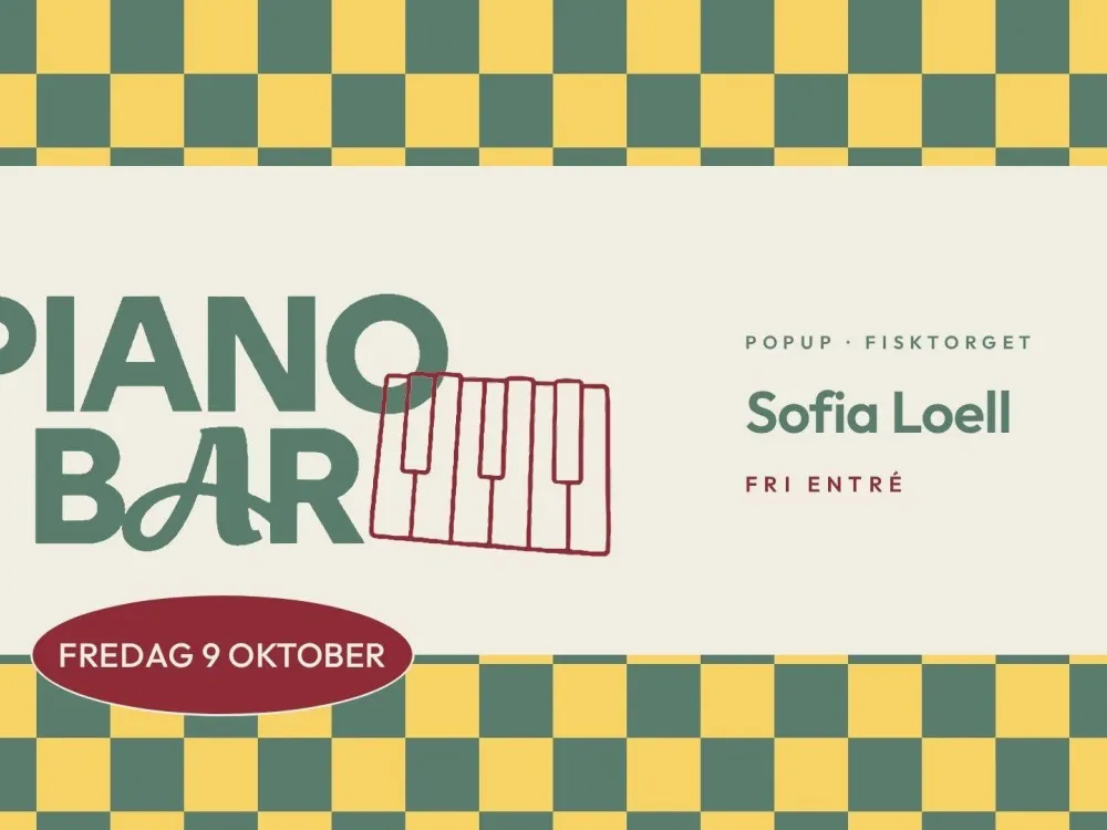 Pianobar med Sofia Loell