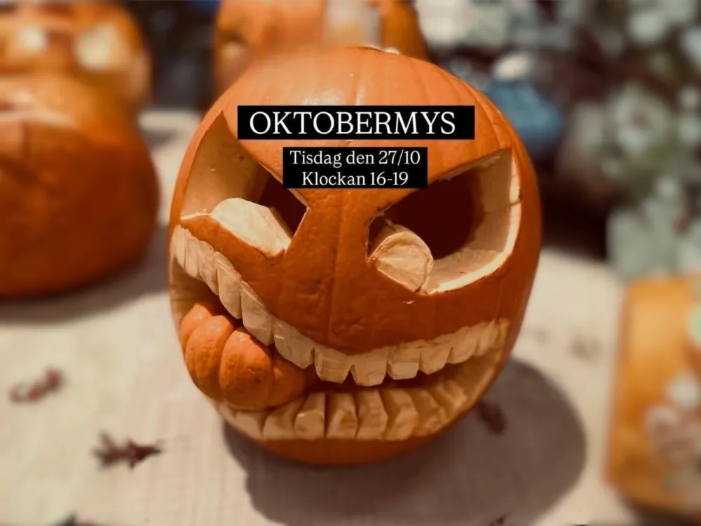Oktobermys på Blekingeplantan