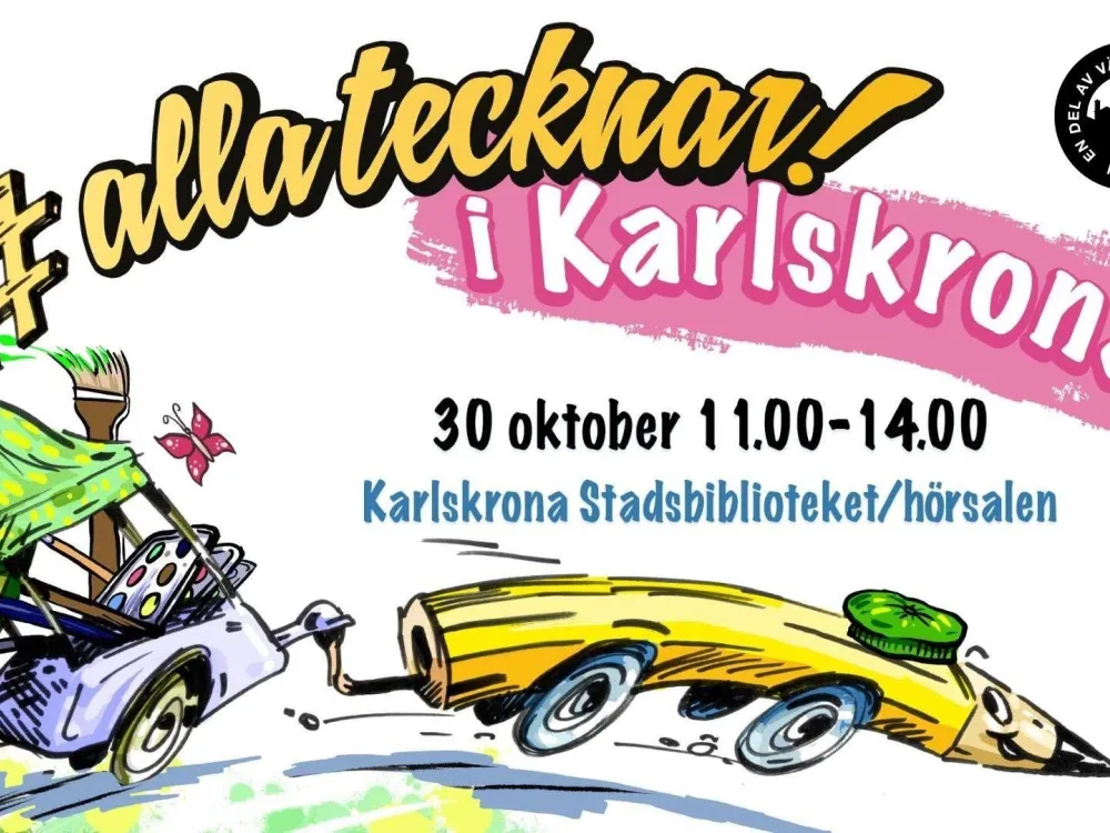 #Allatecknar - Rita läslovsmonster