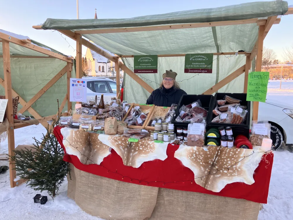 Christmas market in Rödeby