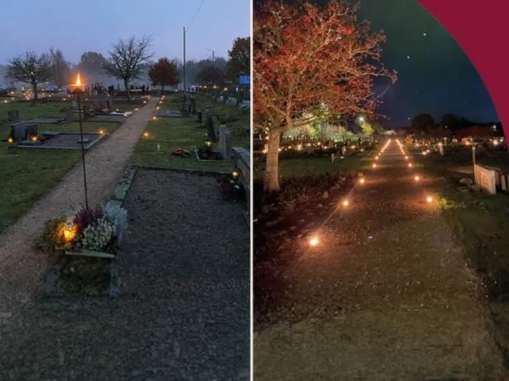 All Saints' Eve -  Aspö cemetery