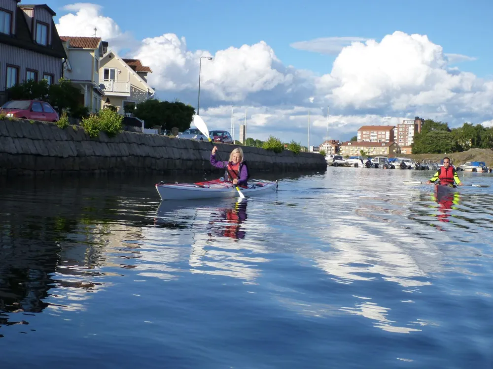 Kajakpaddling i Karlskrona City
