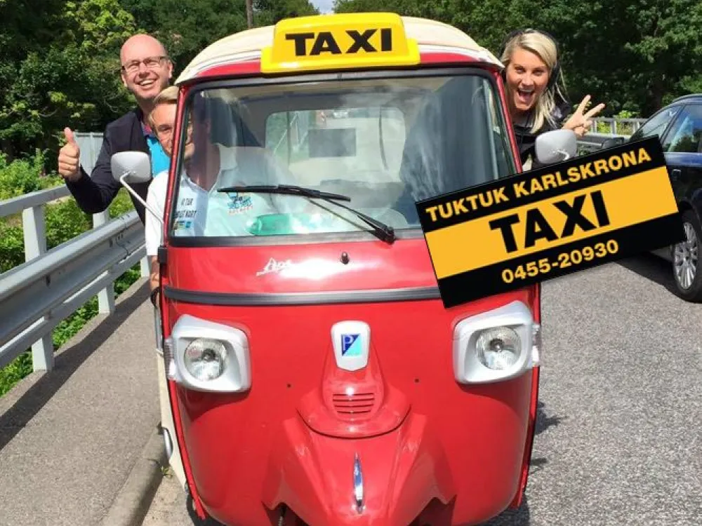 Tuktuk Karlskrona