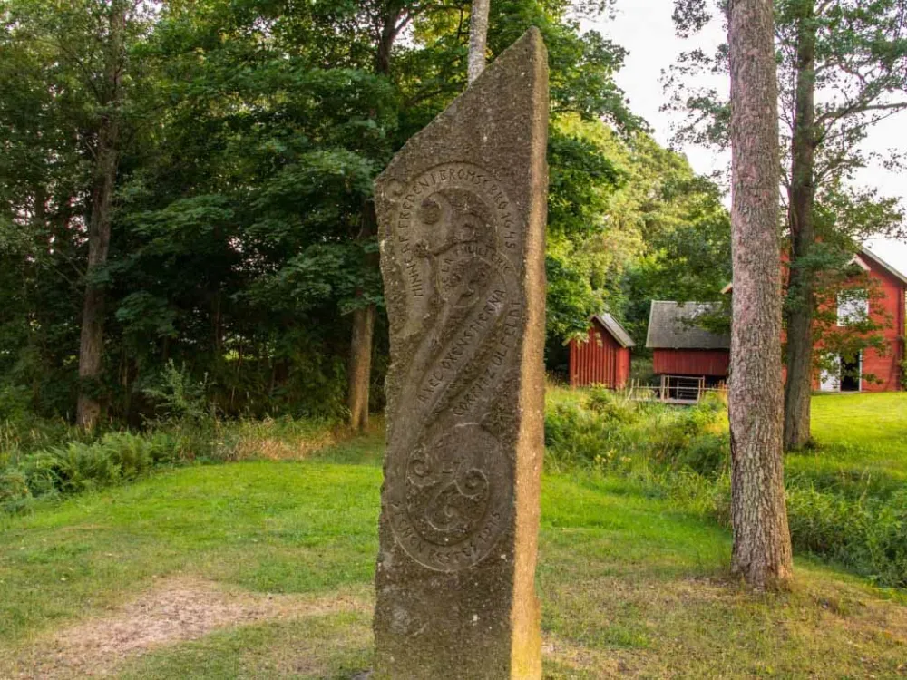 The peace stone in Bröms