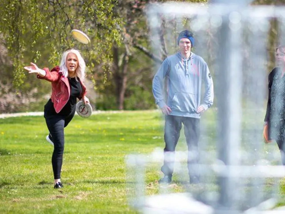 Karlskrona disc golf course - Knösö