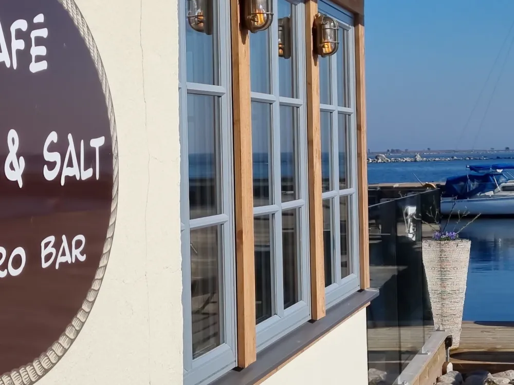 Exteriörbild av caféet