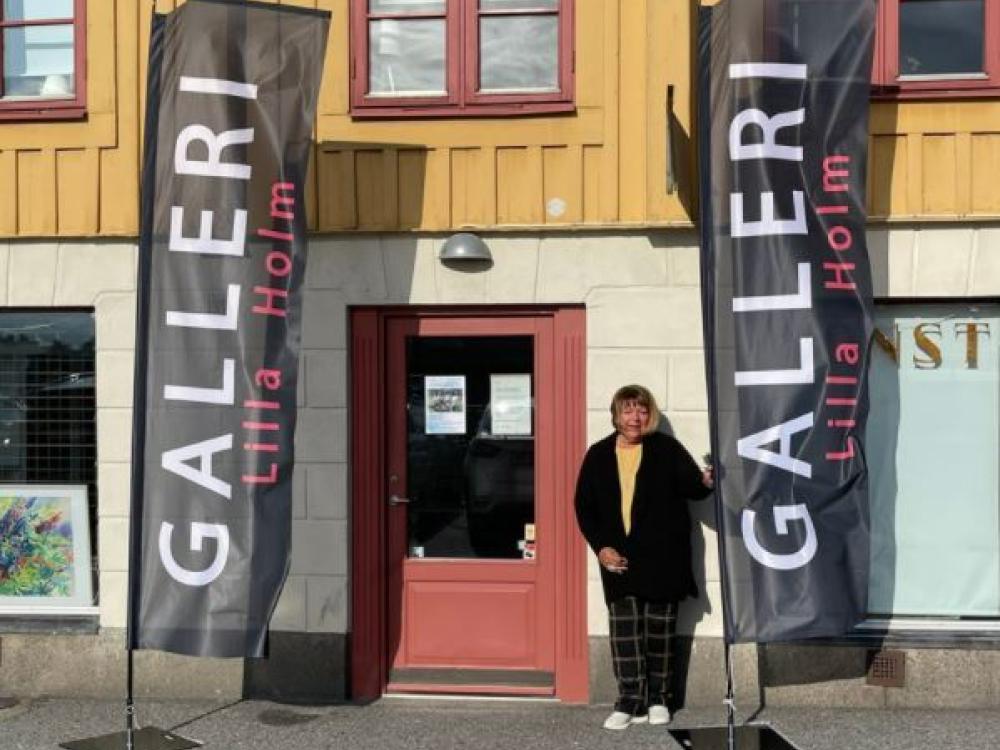 entrance to Galleri Lilla Holm