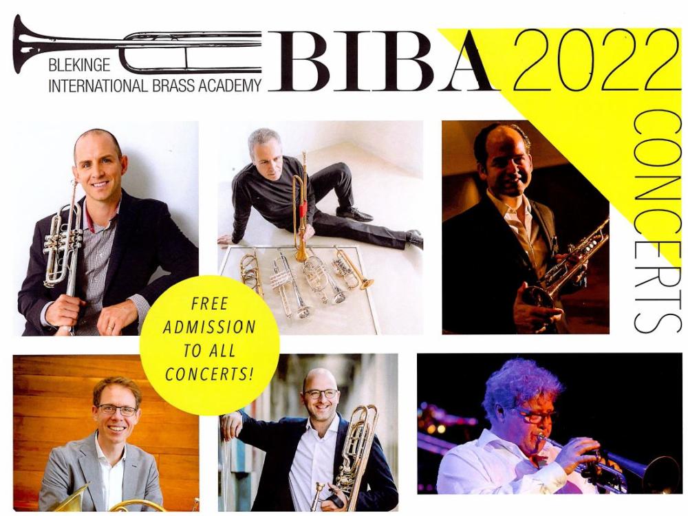Program för BIBA 2022 konserter