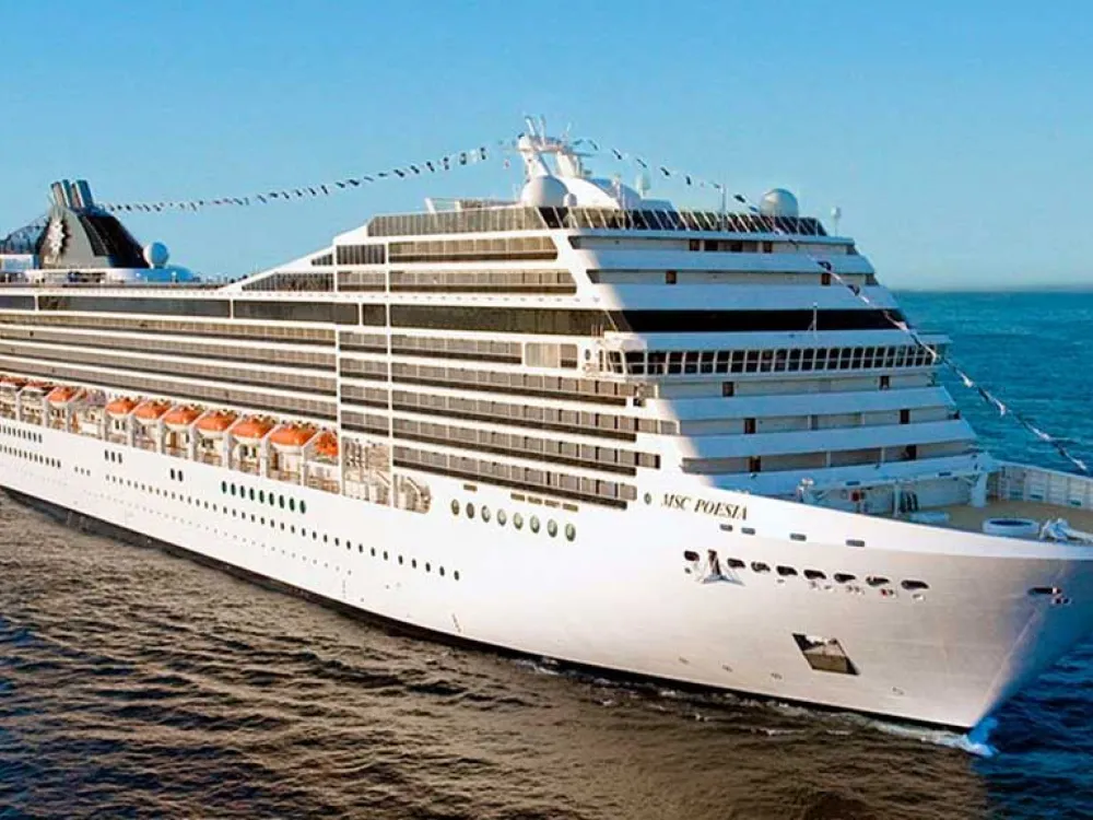 MSC Poesia - Kryssningsbesök 1 juli