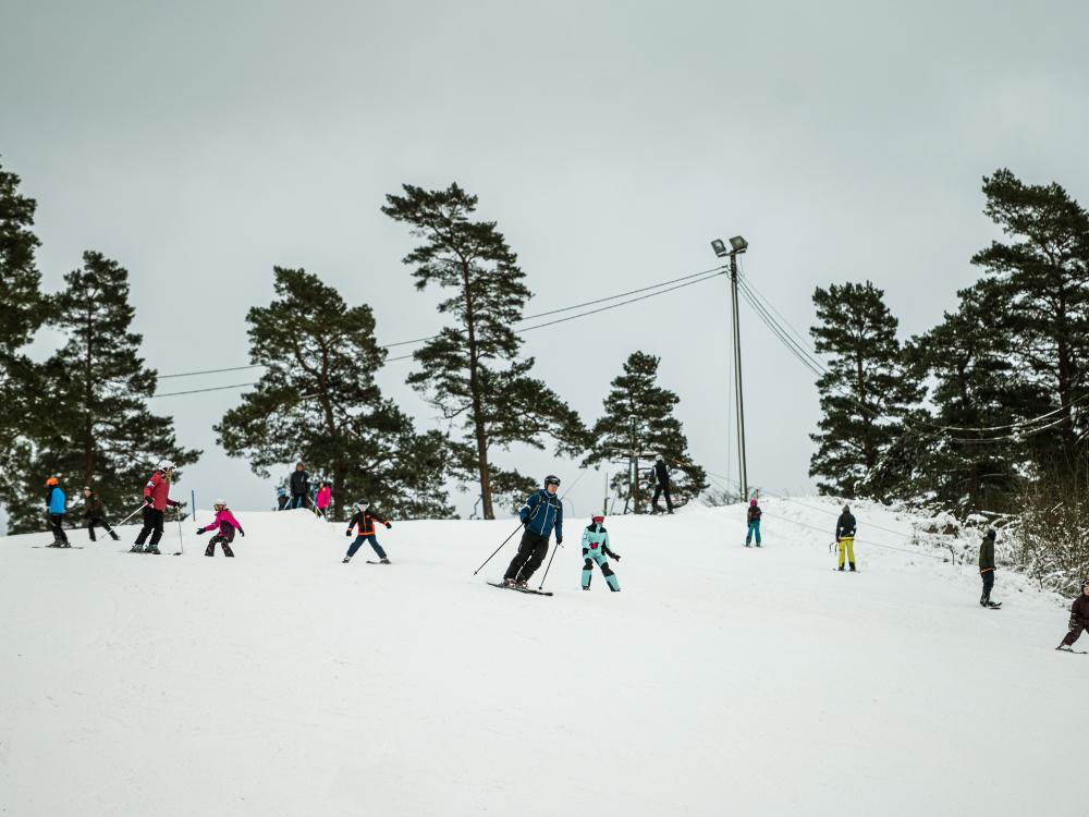 Skiing - Rödeby Ski slope