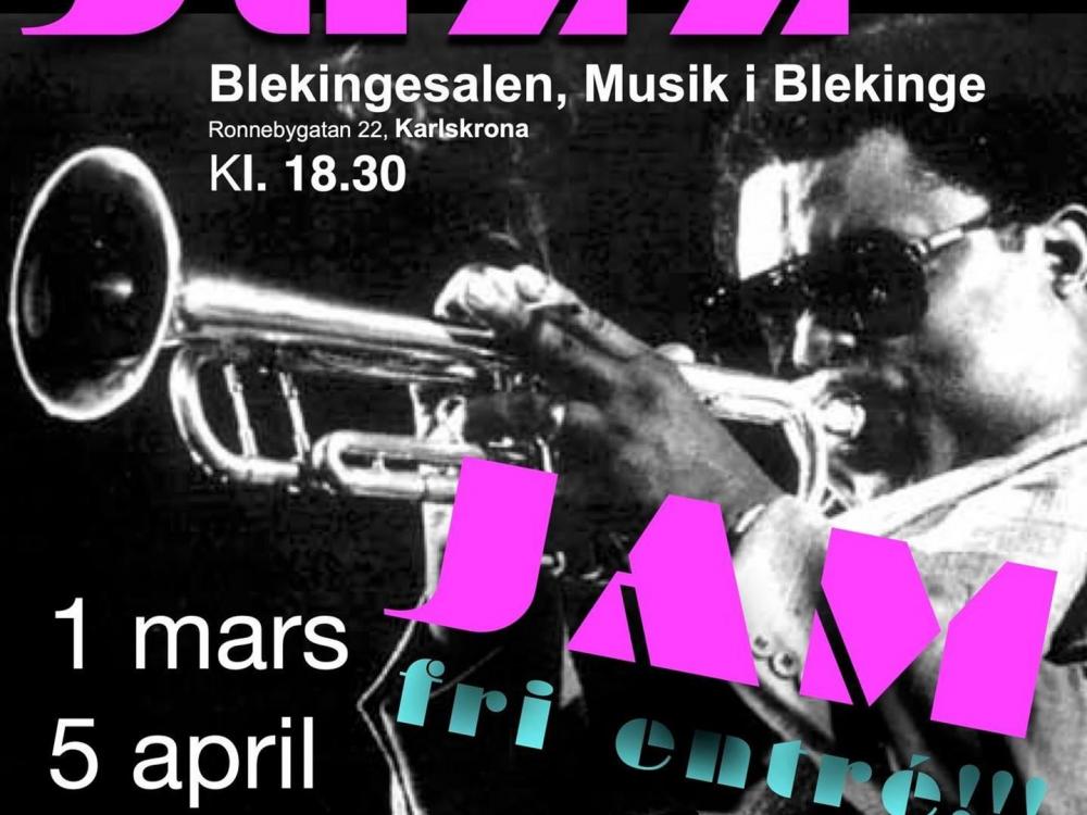 Jazz jam in Karlskrona