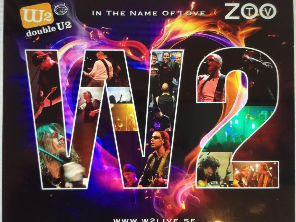 W2 som är U2 tribute på Parkens Livescen