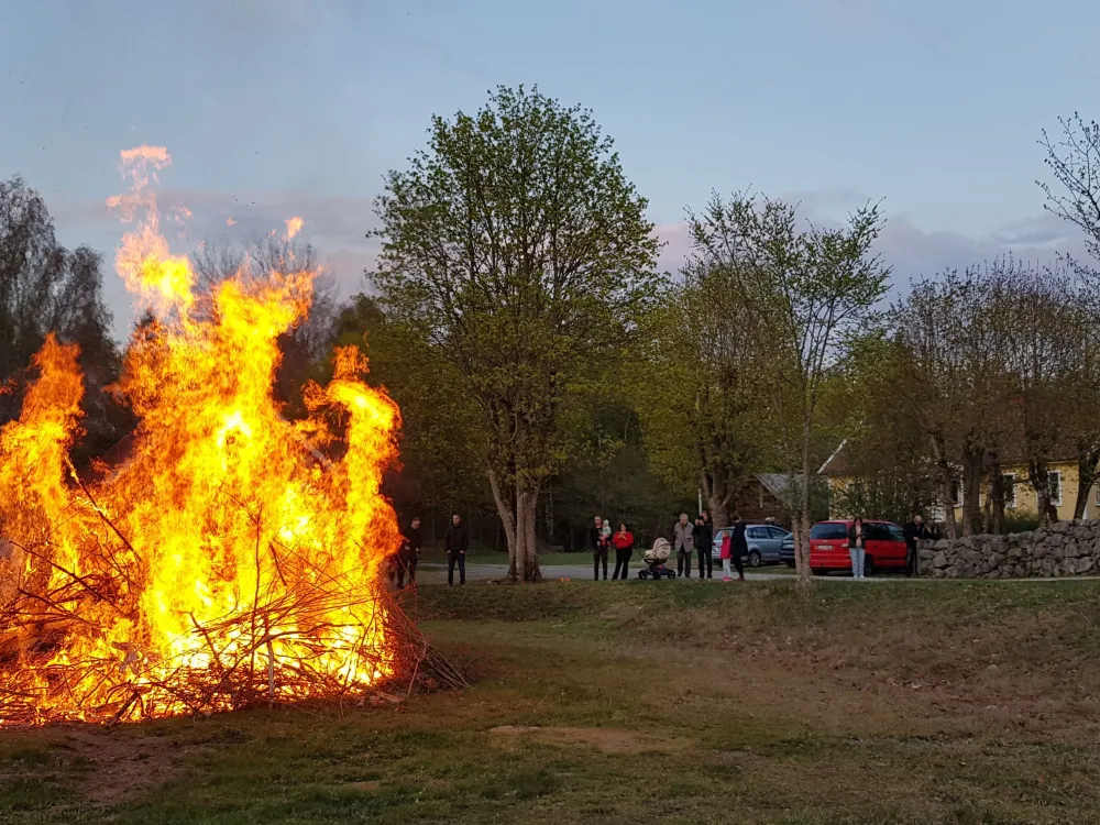 Walpurgis Night celebration in Flymen