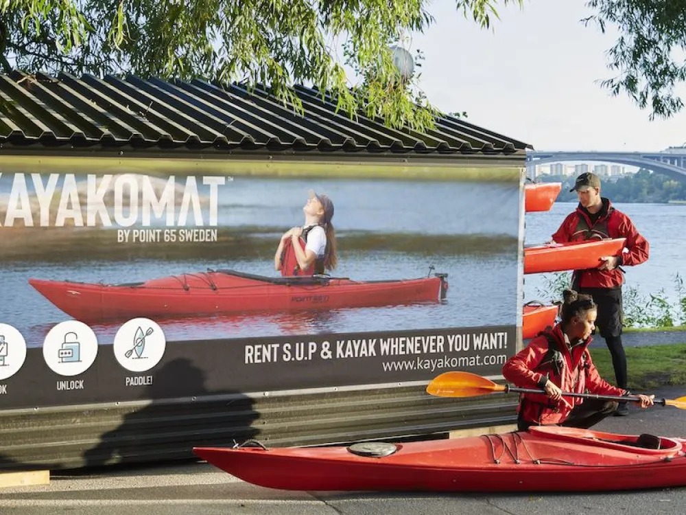 Kayakomat Karlskrona