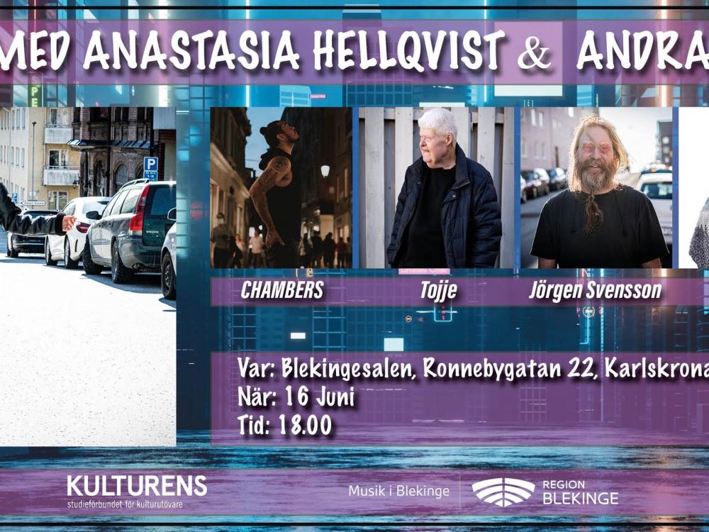 Konsert - En kväll med Anastasia Hellqvist & andra artister