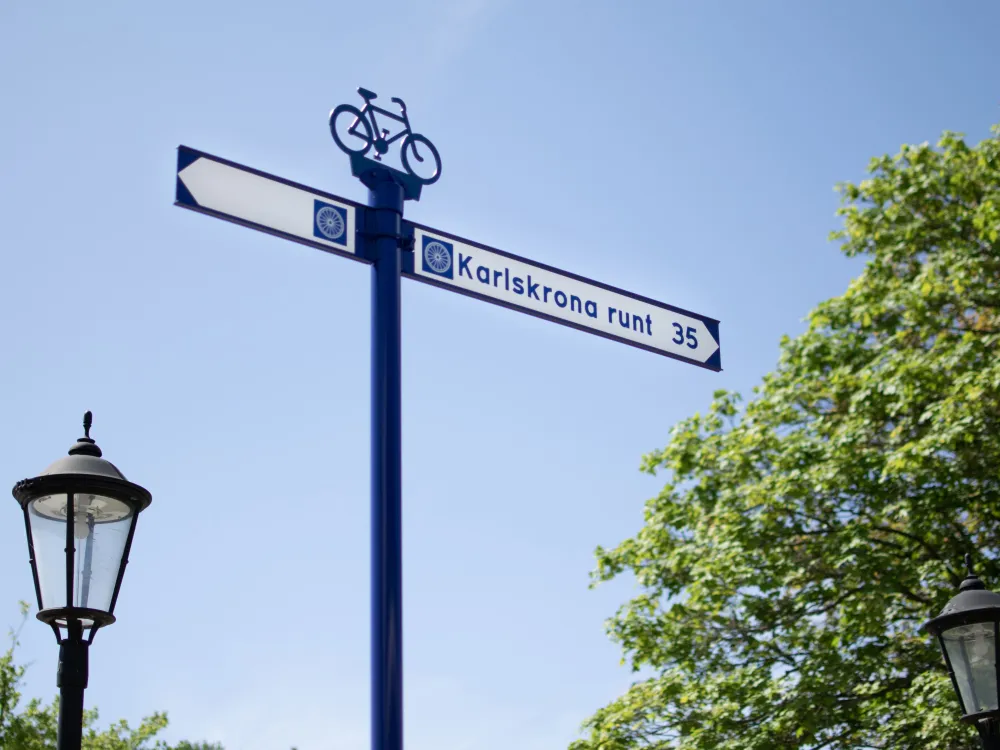 Bike route - Around Karlskrona