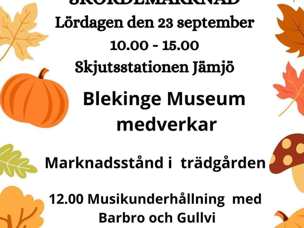 Harvest market - Jämjö Skjutsstation