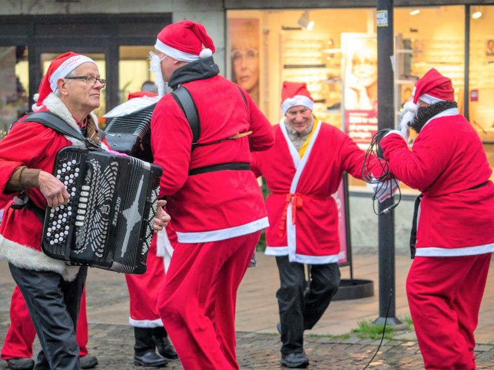 Santa release in Karlskrona