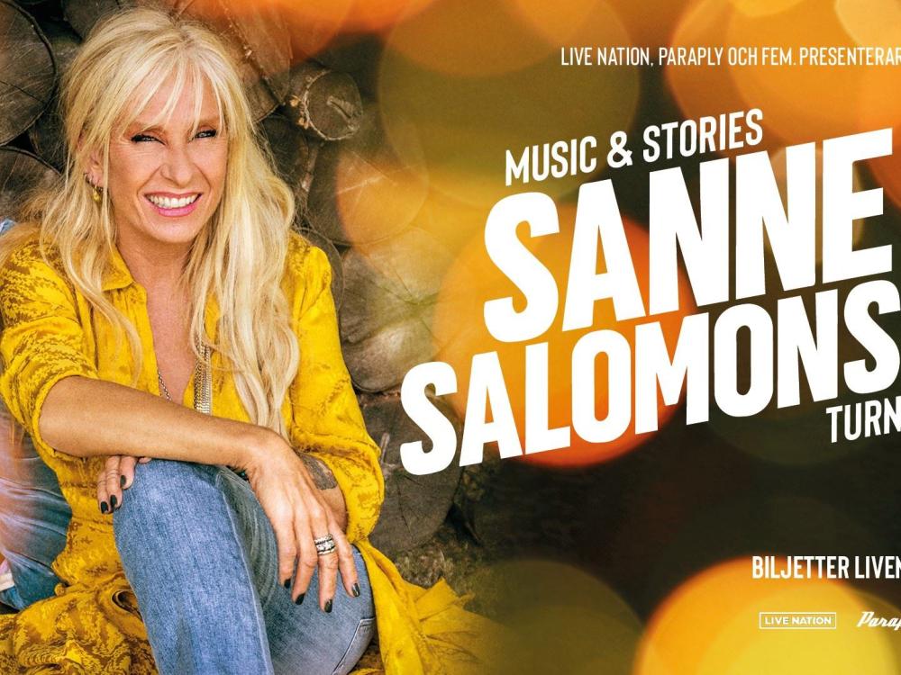 Konsert med Sanne Salomonsen - Music & Stories