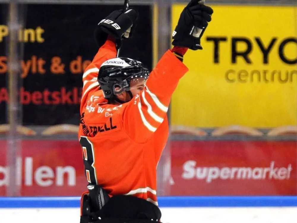 Hockey game Karlskrona HK - Visby/Roma HK