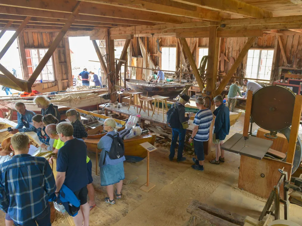 Open house at Mårtensson's Boatyard
