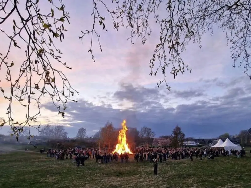 Walpurgis Night celebration - Verkö