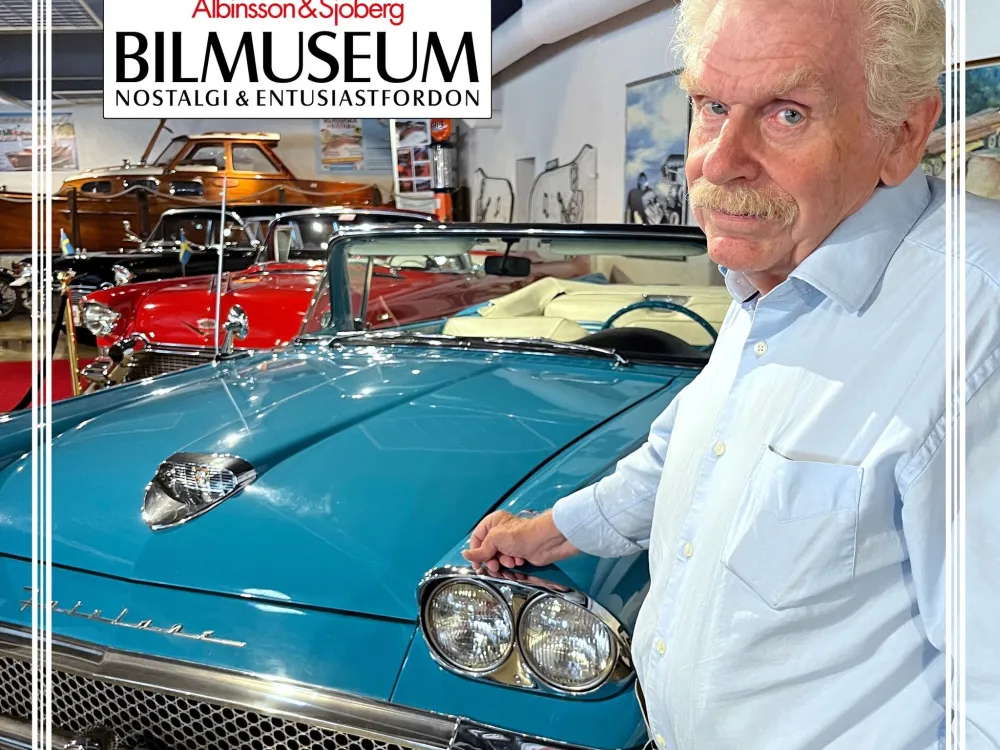 Guided tour of Albinsson & Sjöberg's Car museum