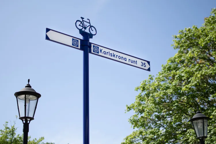 Bike route - Around Karlskrona 