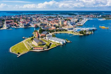 Flygbild över Stumholmen