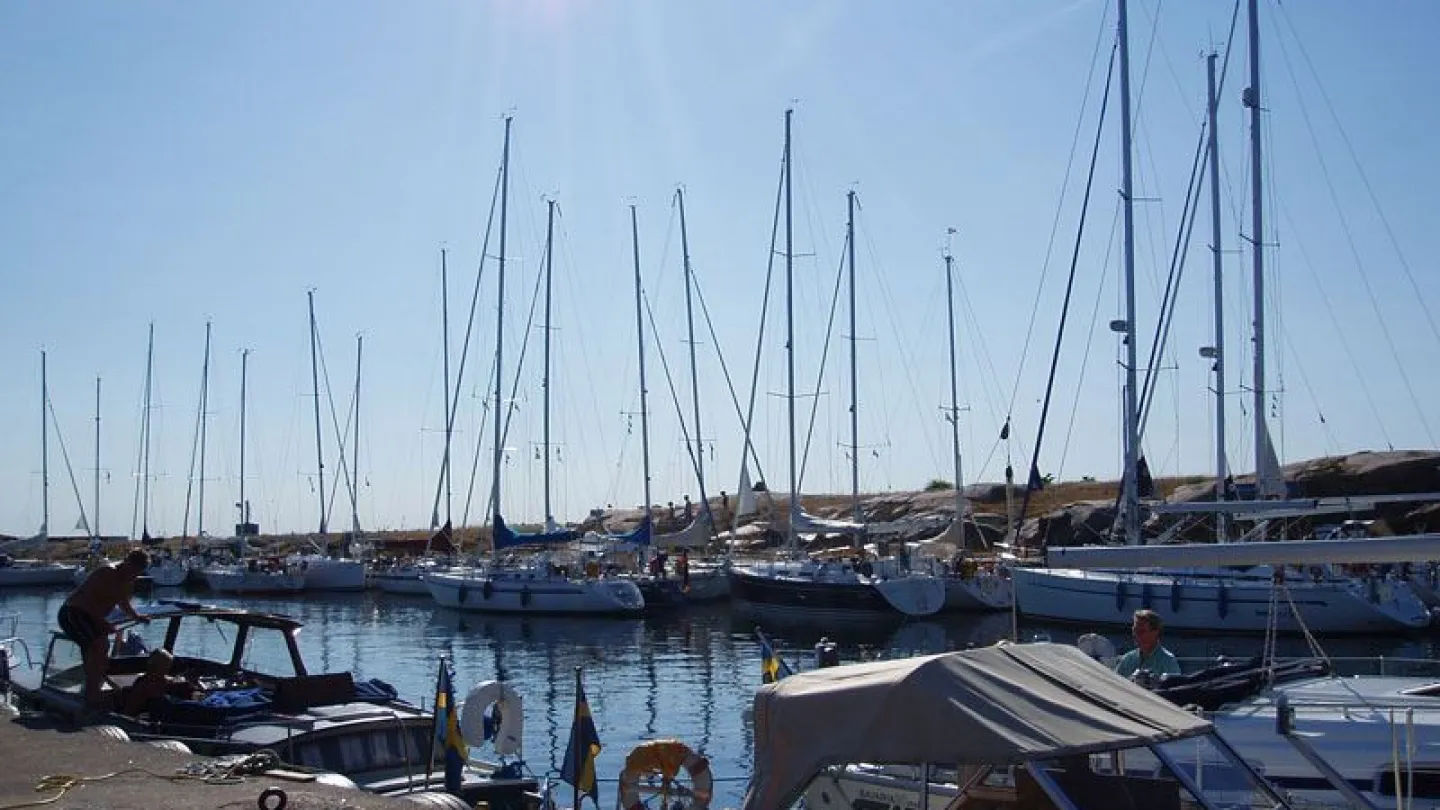 Gästhamn Utklippan near Torhamn